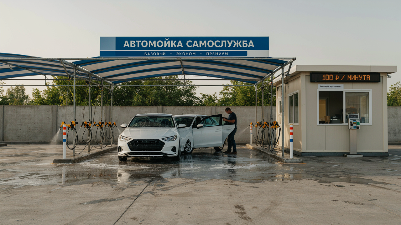 Как устроена автомобильная мойка самообслуживания: принцип работы, ключевые узлы и где купить оборудование в Дубне
